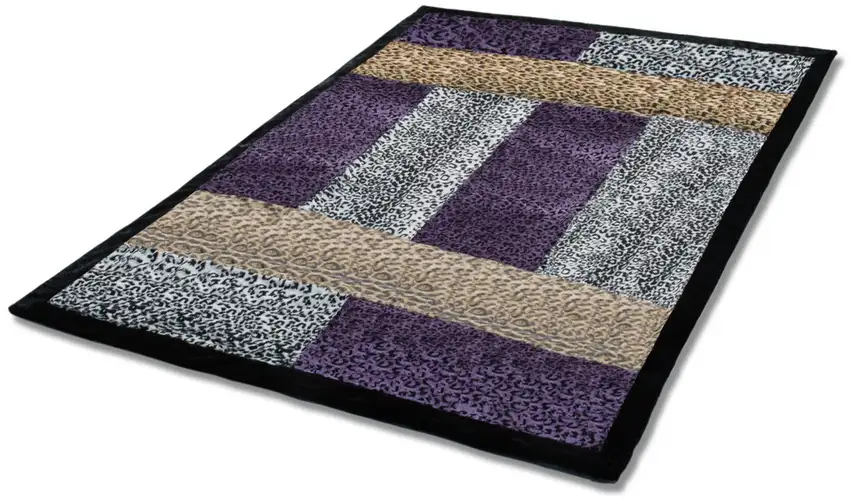 Onitiva - Time Travel -  Patchwork Throw Blanket (61 by 86.6 inches) Photo 3