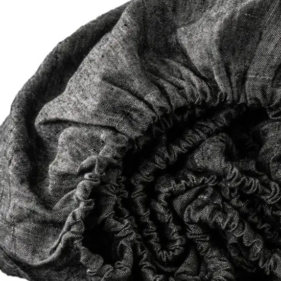 Onyx Linen King Fitted sheet Photo 2