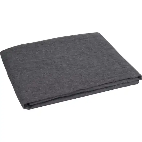 Onyx Linen King Flat Sheet Photo 3