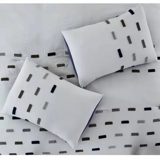 Owen 4 Piece Microfiber King Comforter Set, Pattern, The Urban Port Photo 4
