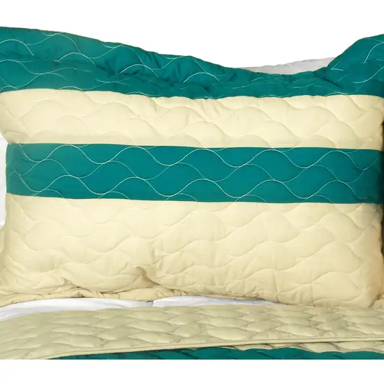 Painter of Wind -  3PC Patchwork Quilt Set (Full/Queen Size) Photo 2