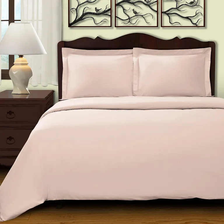 King Cotton Blend 400 Thread Count Washable Duvet Cover Set Photo 4