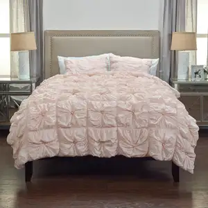 Photo of Pink Queen Cotton Blend Washable Polyester Down Alternative Comforter Set