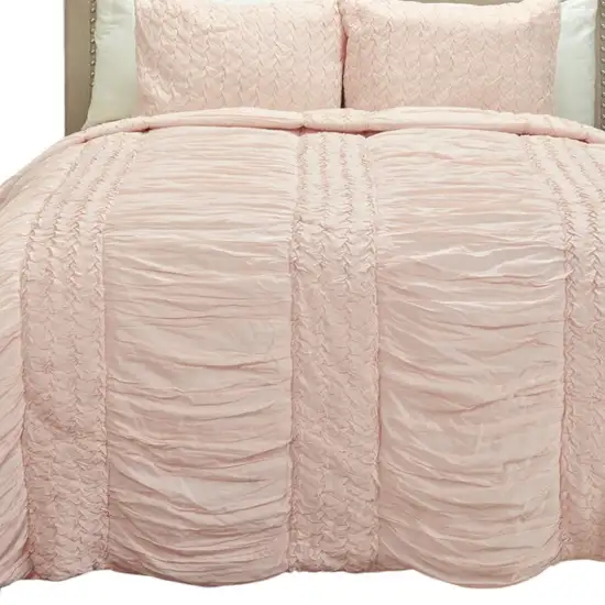 Pink Queen 100% Cotton 300 Thread Count Machine Washable Down Alternative Comforter Photo 3
