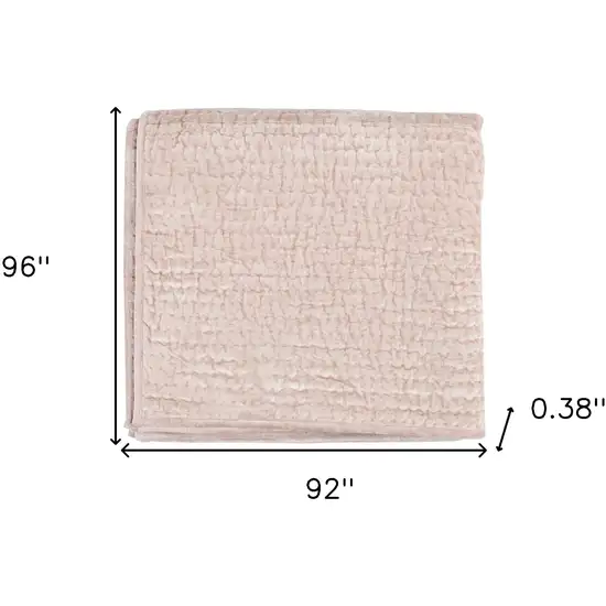 Pink Queen Polyester Thread Count Machine Washable Down Alternative Comforter Photo 6