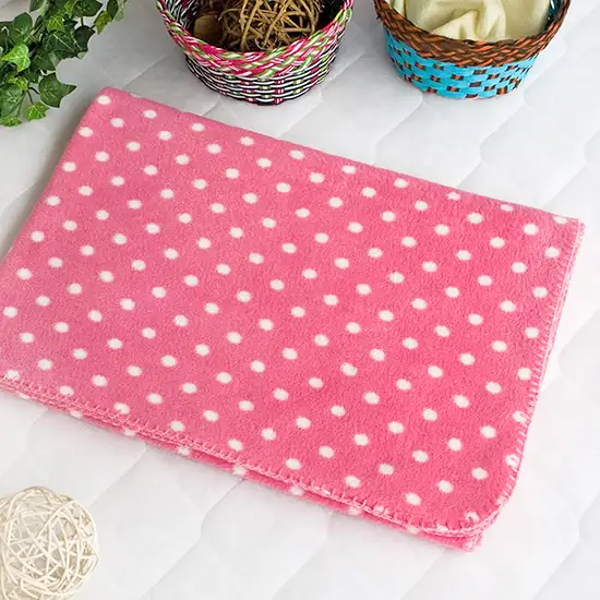 Pink Rabbit -  Fleece Throw Blanket Pillow Cushion / Travel Pillow Blanket (37 by 51.2 inches) Photo 4