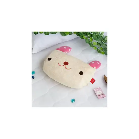 Pink Rabbit -  Fleece Throw Blanket Pillow Cushion / Travel Pillow Blanket (37 by 51.2 inches) Photo 2