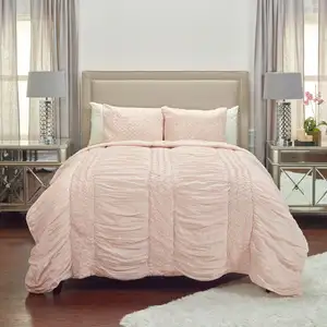 Photo of Twin 100% Cotton 300 Thread Count Machine Washable Down Alternative Comforter