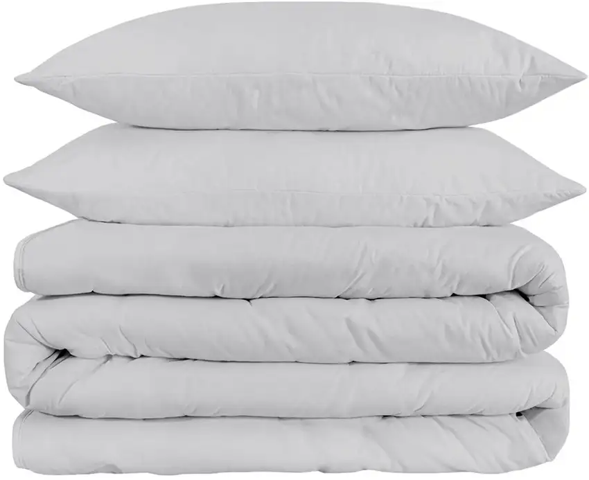 Platinum King Cotton Blend 1500 Thread Count Washable Duvet Cover Set Photo 1