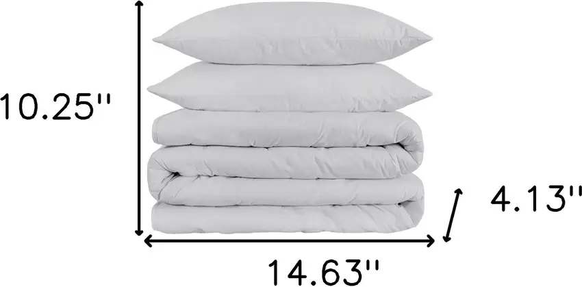 Platinum King Cotton Blend 1500 Thread Count Washable Duvet Cover Set Photo 6