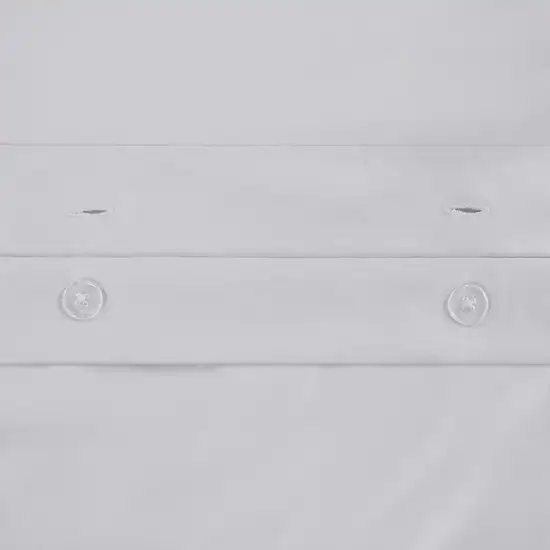 Platinum Queen Cotton Blend Washable Duvet Cover Set Photo 6