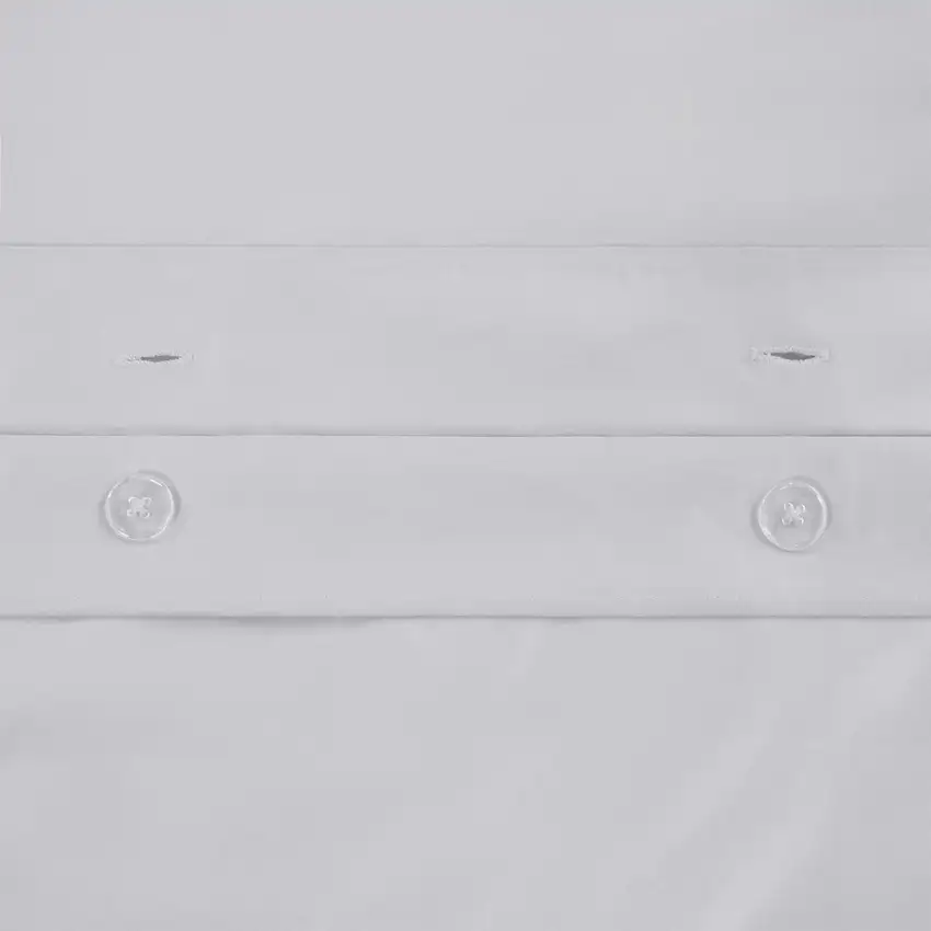 Platinum Queen Cotton Blend Washable Duvet Cover Set Photo 6