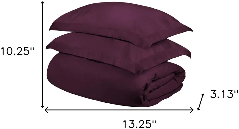 King Cotton Blend 400 Thread Count Washable Duvet Cover Set Photo 4