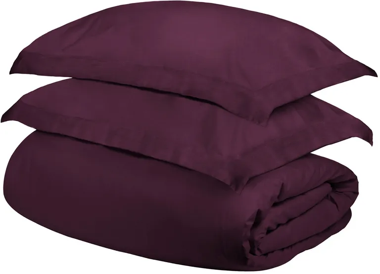 King Cotton Blend 400 Thread Count Washable Duvet Cover Set Photo 1