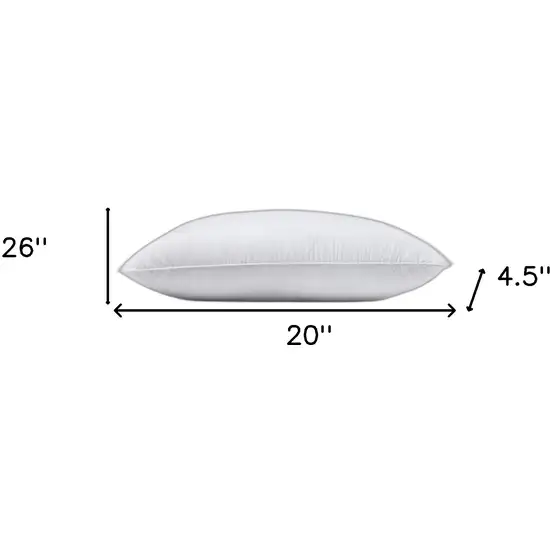 Premium Lux Siberian Down Standard Size Medium Pillow Photo 8