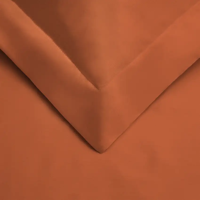 Pumpkin King Cotton Blend 300 Thread Count Washable Duvet Cover Set Photo 3