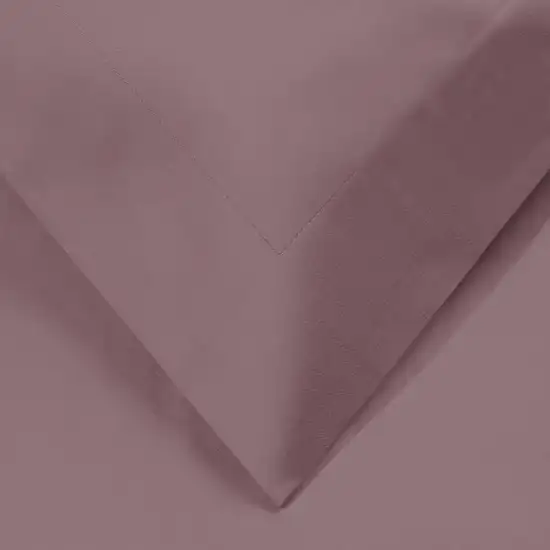 Purple And Red Queen Cotton Blend Washable Duvet Cover Set Photo 2