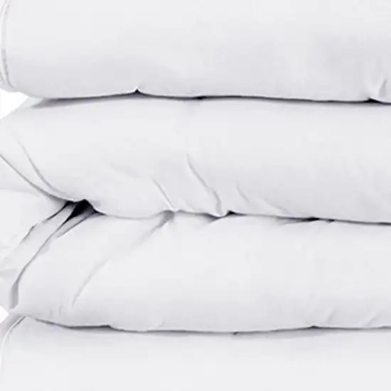 White Queen Cotton Blend 1200 Thread Count Washable Duvet Cover Set Photo 5