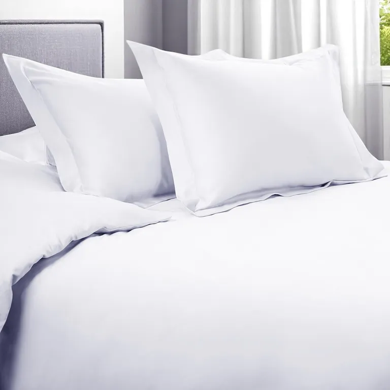 Queen Cotton Blend 1200 Thread Count Washable Duvet Cover Set Photo 5