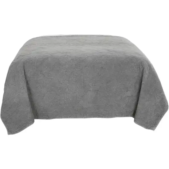 Gray Damask Queen Quilt Photo 2