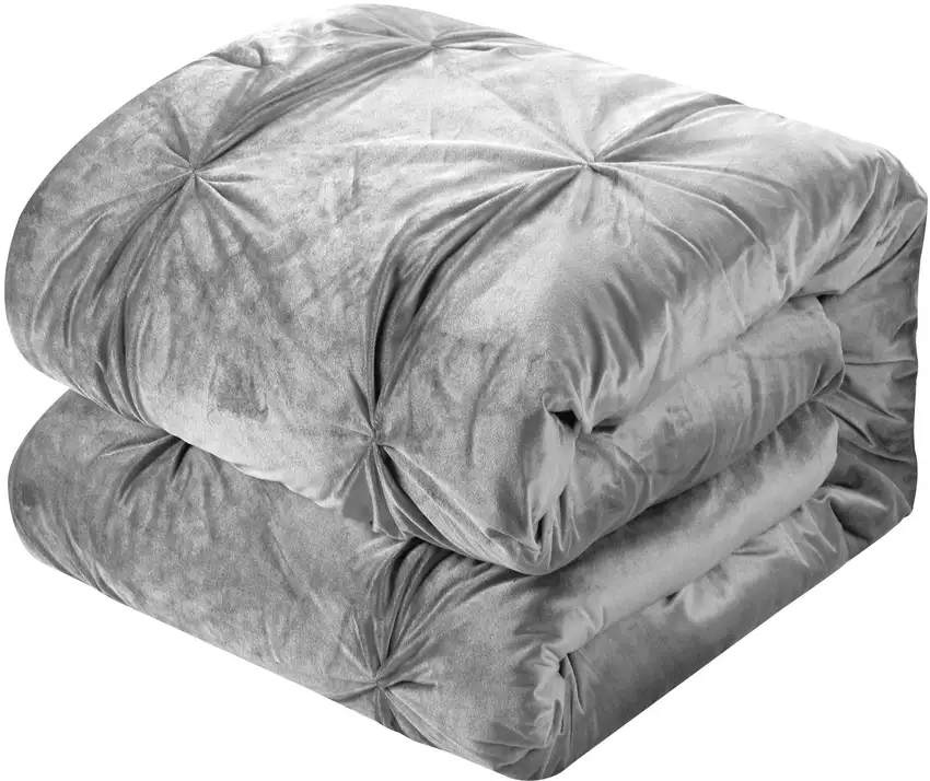 Silver Queen Polyester 130 Thread Count Washable Down Comforter Set Photo 6