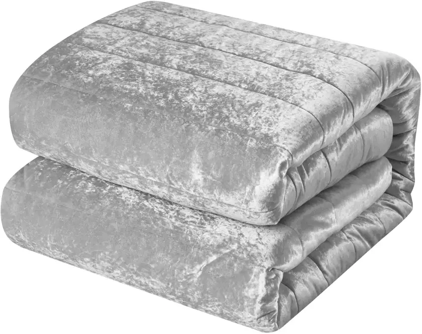 Silver Queen Polyester 220 Thread Count Washable Down Comforter Set Photo 5