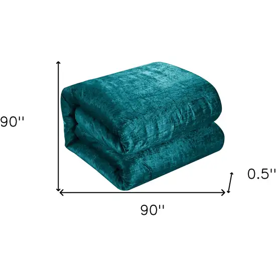 Green Queen Polyester 180 Thread Count Washable Down Comforter Set Photo 8