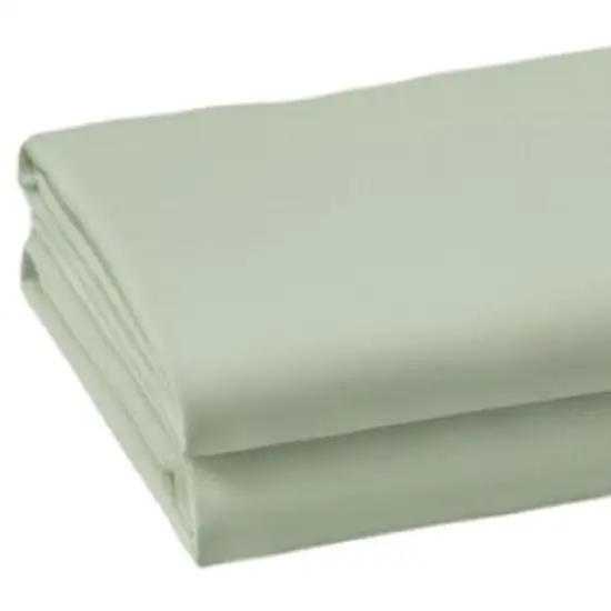 Sage Cotton King Pillowcases Photo 4