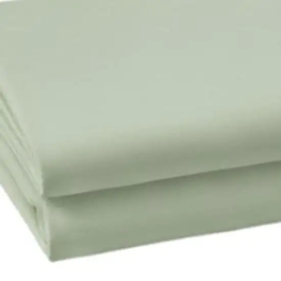Sage Cotton King Pillowcases Photo 5