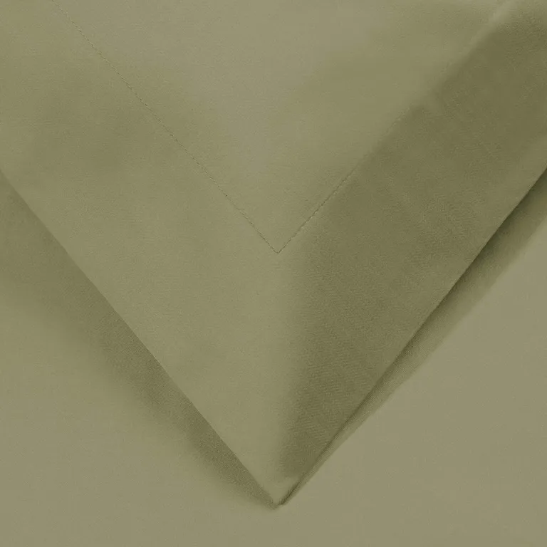 Sage King Cotton Blend Washable Duvet Cover Set Photo 3