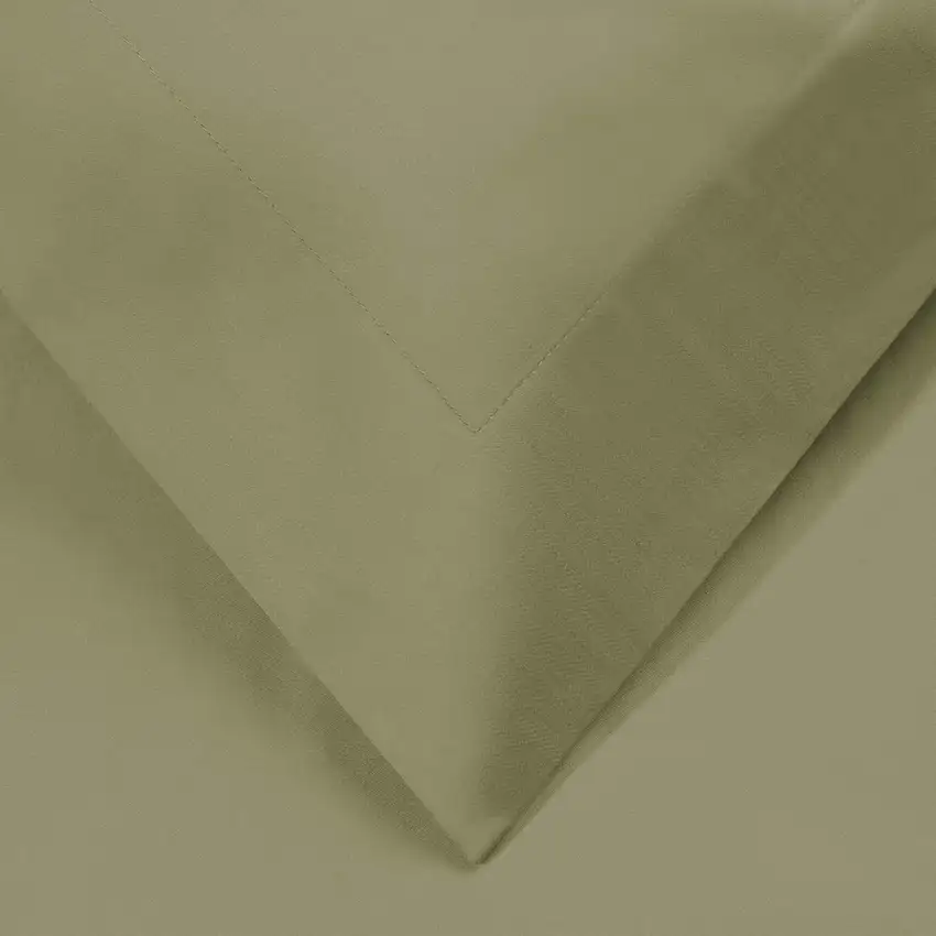 Sage King Cotton Blend Washable Duvet Cover Set Photo 3