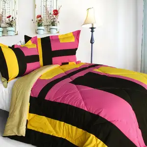 Photo of Scene Savannah - Quilted Patchwork Down Alternative Comforter Set (Twin Size)