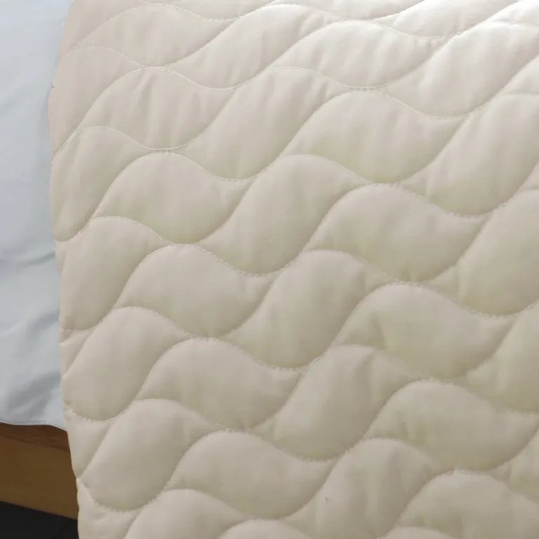 Sea Waves - 3PC Vermicelli-Quilted Patchwork Quilt Set (Full/Queen Size) Photo 4