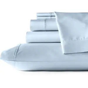 Photo of Set of Six Powder Blue Tencel Lyocell Satin