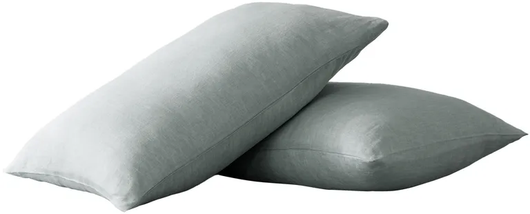 Set of Two Linen Pillowcases Photo 3