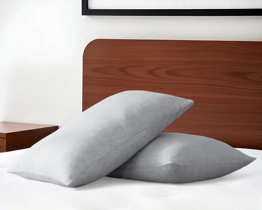 Set of Two Cloud Linen  Pillowcases Photo 1