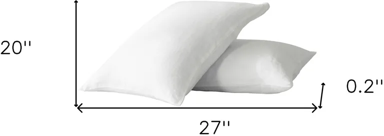 Set of Two Linen Pillowcases Photo 5