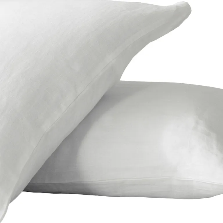 Set of Two Linen Pillowcases Photo 2