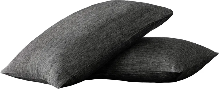 Set of Two Linen Pillowcases Photo 2