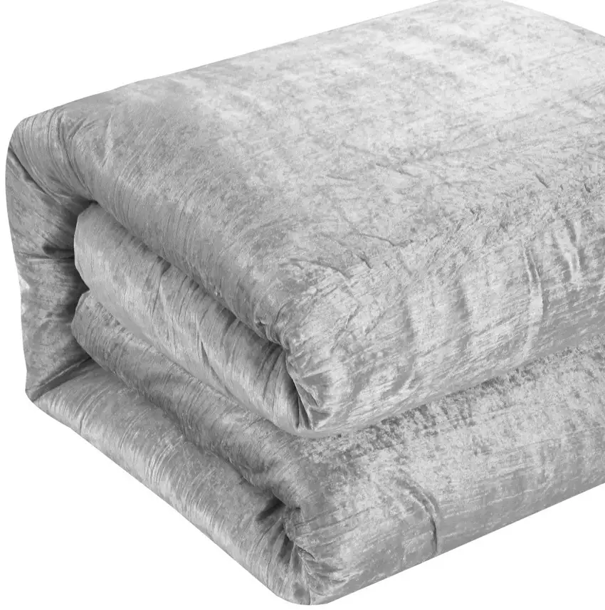 Silver Queen Polyester 180 Thread Count Washable Down Comforter Set Photo 6