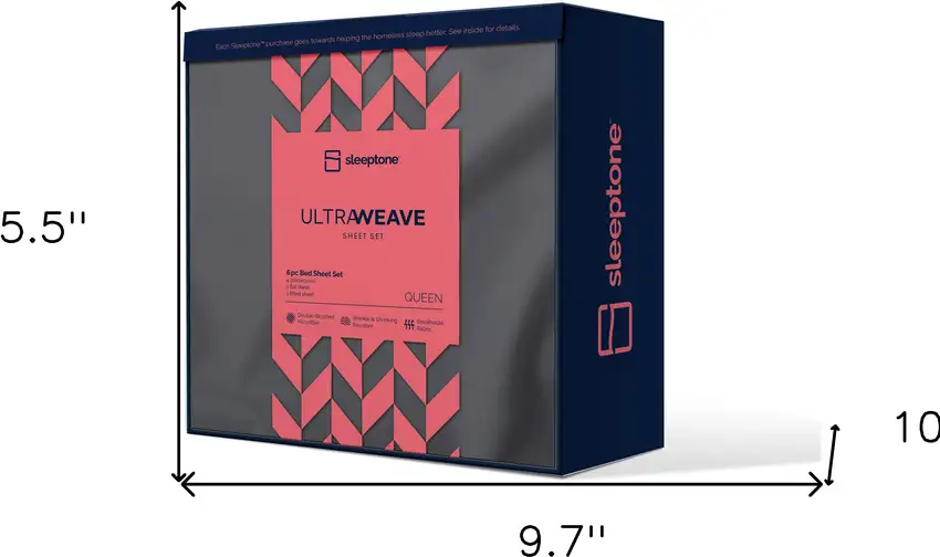 Six Piece Gray Microfiber Sheet Set Photo 8