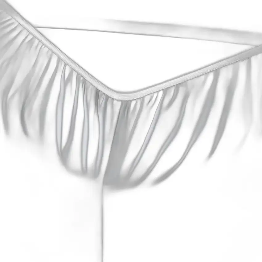 Six Piece Silver Microfiber King Sheet Set Photo 3