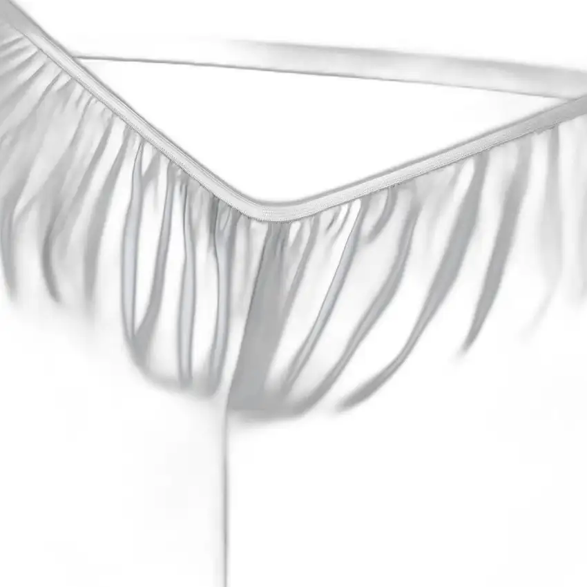 Six Piece Silver Microfiber Queen Sheet Set Photo 3