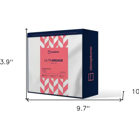 Six Piece White Microfiber Sheet Set Photo 8