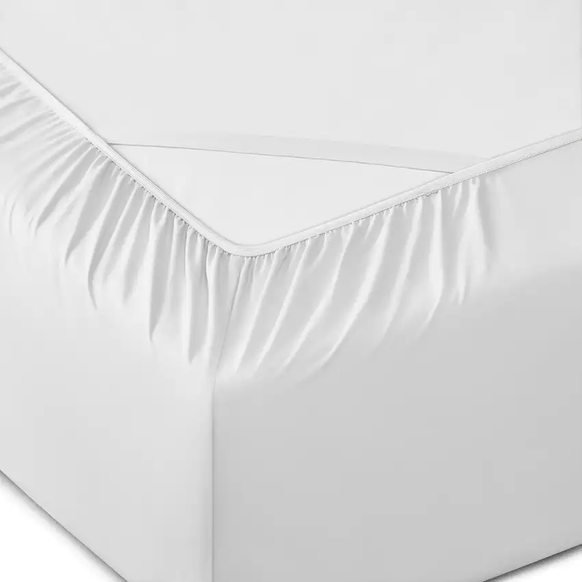 Six Piece White Queen Microfiber Sheet Set Photo 7