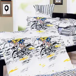 Photo of Sporting Style - 100% Cotton 5PC Comforter Set (King Size)