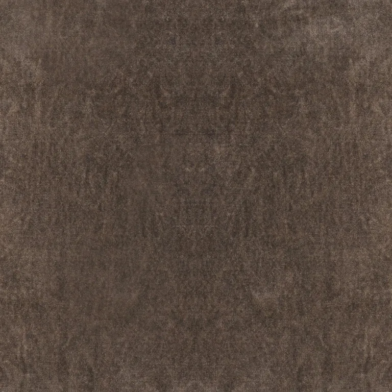 Square Fabric Throw Pillow with Solid Color and Piped Edges, Taupe Brown Photo 4