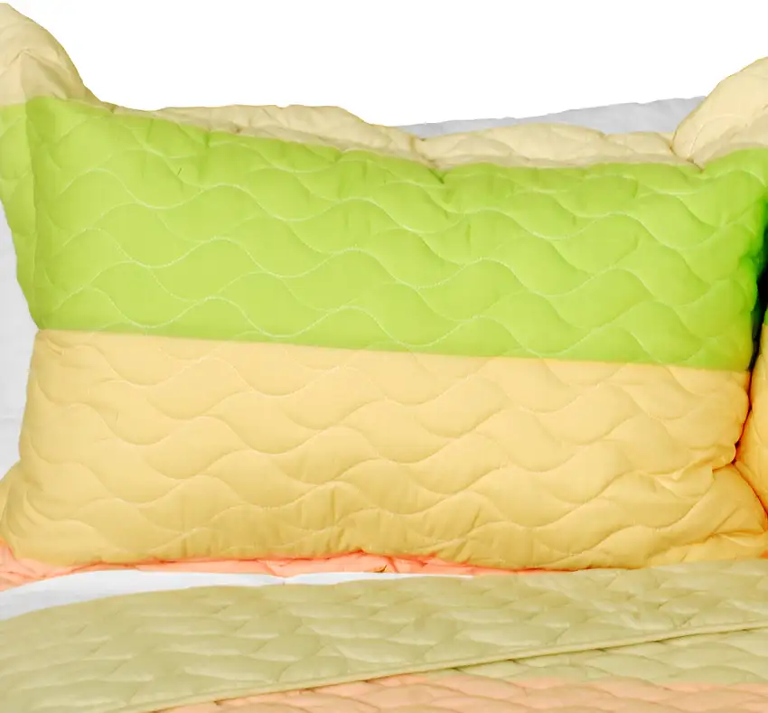 Stairway to Heaven -  3PC Patchwork Quilt Set (Full/Queen Size) Photo 2