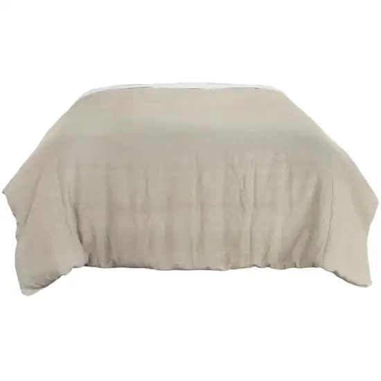 Stone King Linen Dry Clean Only Polyester Down Alternative Comforter Photo 2