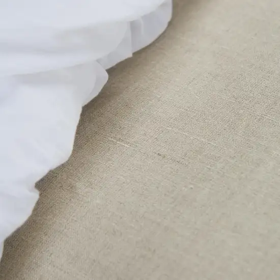 Stone King Linen Dry Clean Only Polyester Down Alternative Comforter Set With Two Shams Photo 1